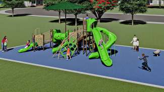 image of the future playground at Glen Eden