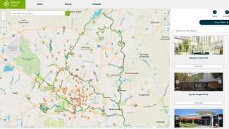 image of the park locator app