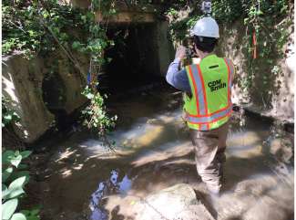 Stream assessment Marsh Creek