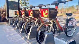 Bikes for the bike share program