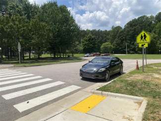 Crosswalk at Wildwood Forest