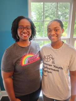 Elesha and Tiffany Dye