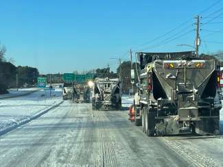 Pics of snow trucks plowing