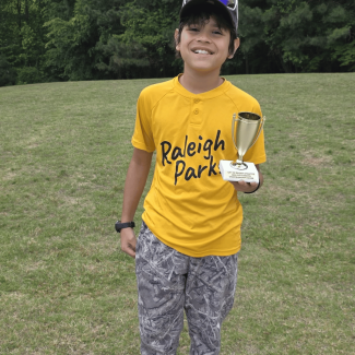 Mustang Sportsmanship Award Luis