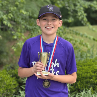 Mustang Sportsmanship Award Maddox