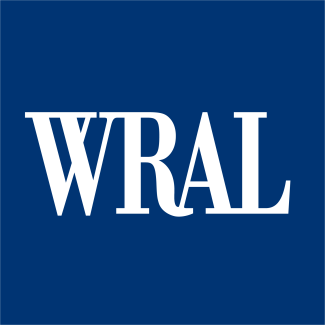 a text logo for WRAL