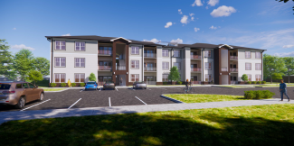 Rendering of the Preserve at Gresham Lake
